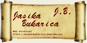 Jasika Bukarica vizit kartica